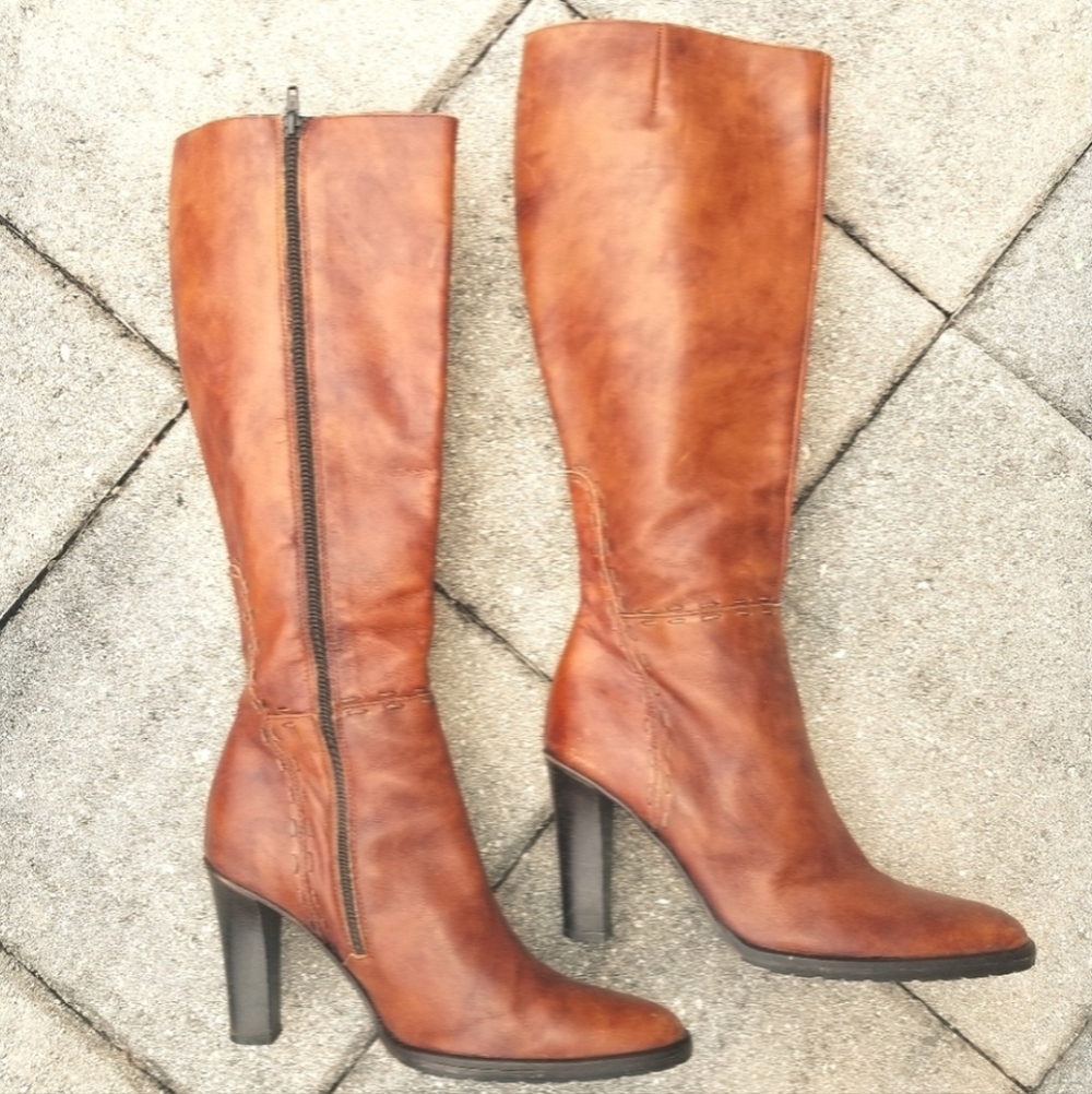 J.Crew Leather Tall Boots